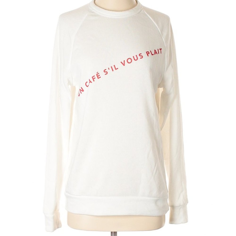PalmerCash "un café s'il vous plaît" Sweatshirt
